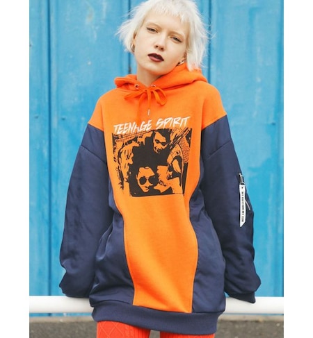 Ma 1スリーブhoodie トップス ジュエティ Jouetie の通販 アイルミネ