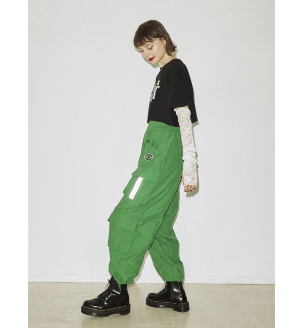ナイロンルーズカーゴパンツ|jouetie(ジュエティ)の通販｜アイルミネ