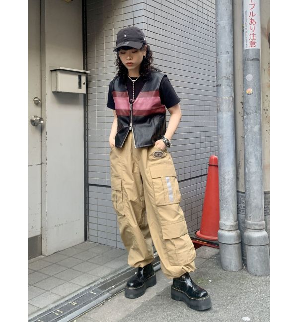 ナイロンルーズカーゴパンツ|jouetie(ジュエティ)の通販｜アイルミネ