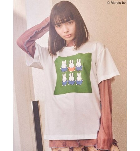 Miffy スクエアtシャツ Merry Jenny メリージェニー の通販 アイルミネ