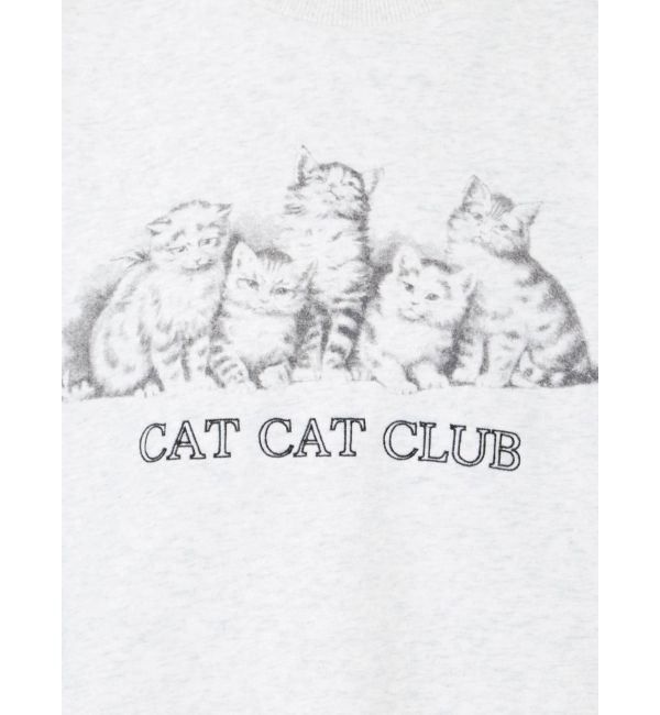 merry jenny CAT CAT CLUB Tee Tシャツ ネコ 宅配便送料無料 - トップス