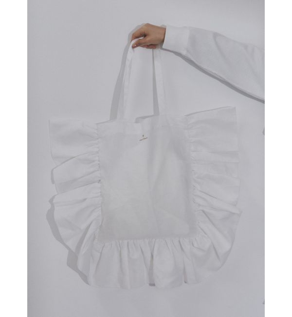 frilly tote bag merry jenny
