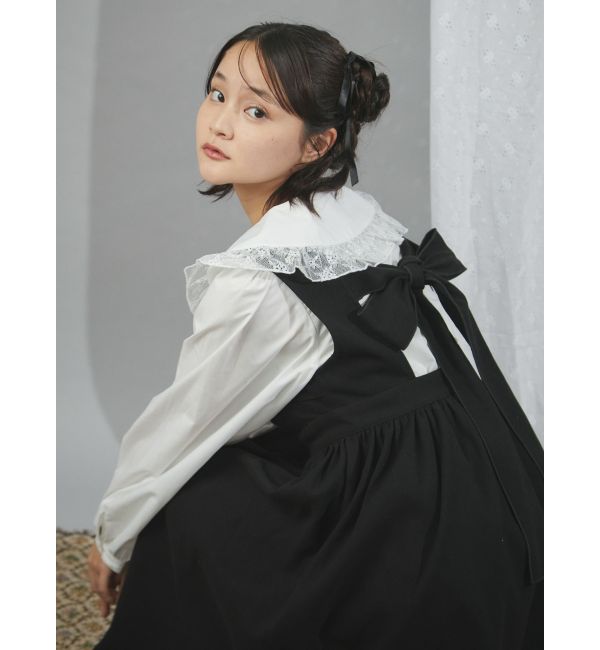 back ribbonワンピース