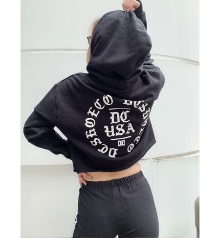 Dc Gyda Circle Graphic Shortパーカー Gyda ジェイダ の通販 アイルミネ