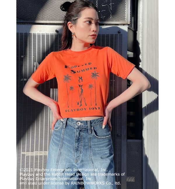 PLAYBOY FOREVER SUMMER ショートTシャツ