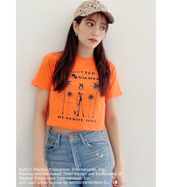 PLAYBOY FOREVER SUMMER ショートTシャツ