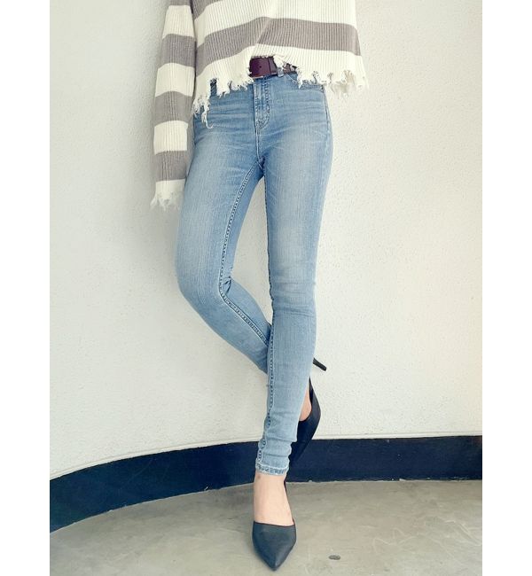 M/W SHAPELYスキニーデニムパンツ