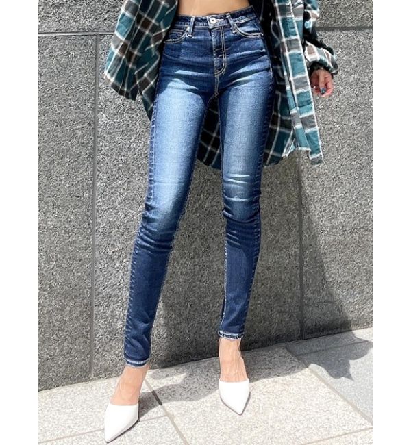 M/W SHAPELY スキニーデニムパンツ