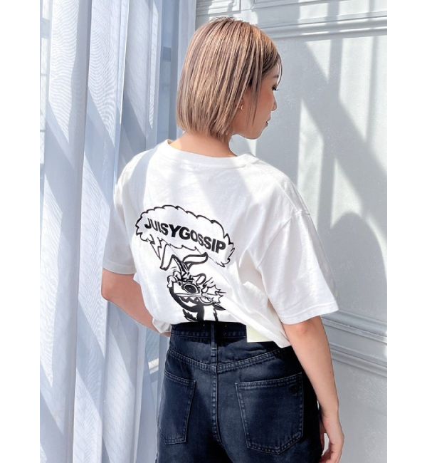 WEB限定】PAPARAZZI BUNNY ロゴTシャツ|GYDA(ジェイダ)の通販｜アイルミネ