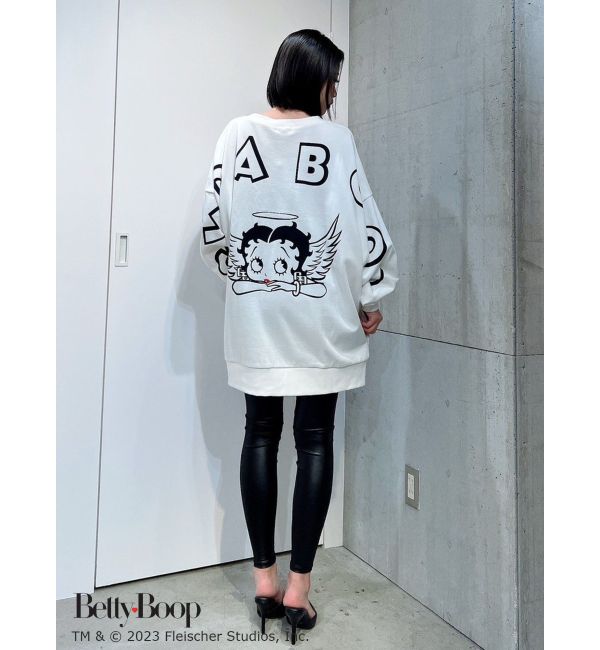 GYDA BETTY BOOP（TM) BIGスウェットTOPS|GYDA(ジェイダ)の通販