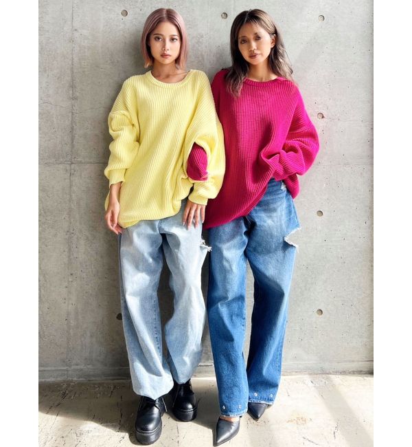 BASIC SOFT KNIT TOPS|GYDA(ジェイダ)の通販｜アイルミネ