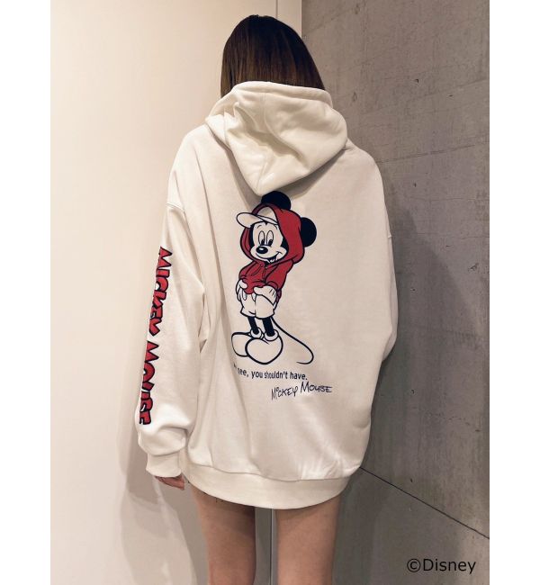 Mickey Mouse/BackプリントBIGスウェットTOPS|GYDA(ジェイダ)の通販