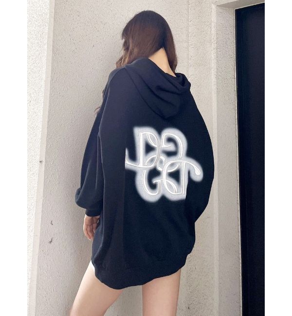 BACK GD MOTIF BIG パーカー