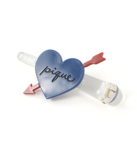 【ジェラート ピケ/gelato pique】 ハートヘアクリップ [3000円(税込)以上で送料無料]