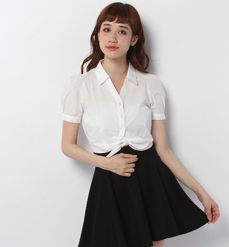 前結びコンパクトシャツ