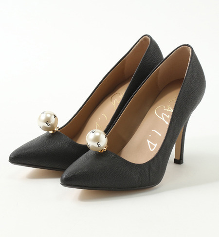 ロゴパールパンプス