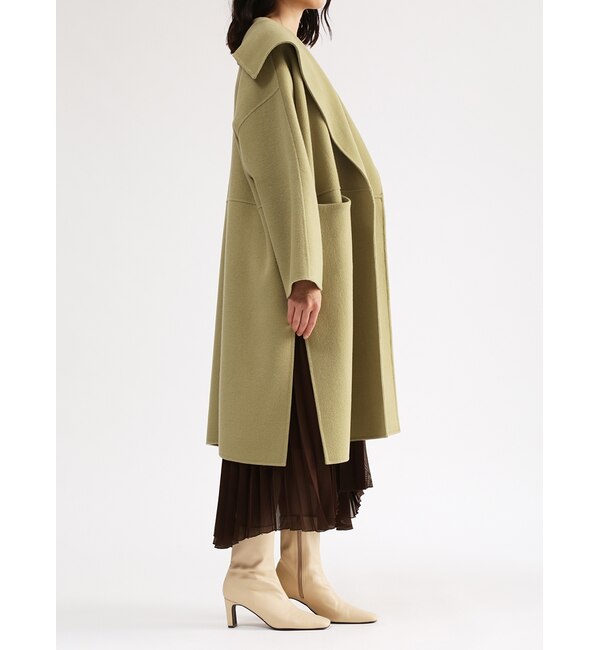 衿デザインハーフコート|Mila Owen(ミラオーウェン)の通販｜アイルミネ