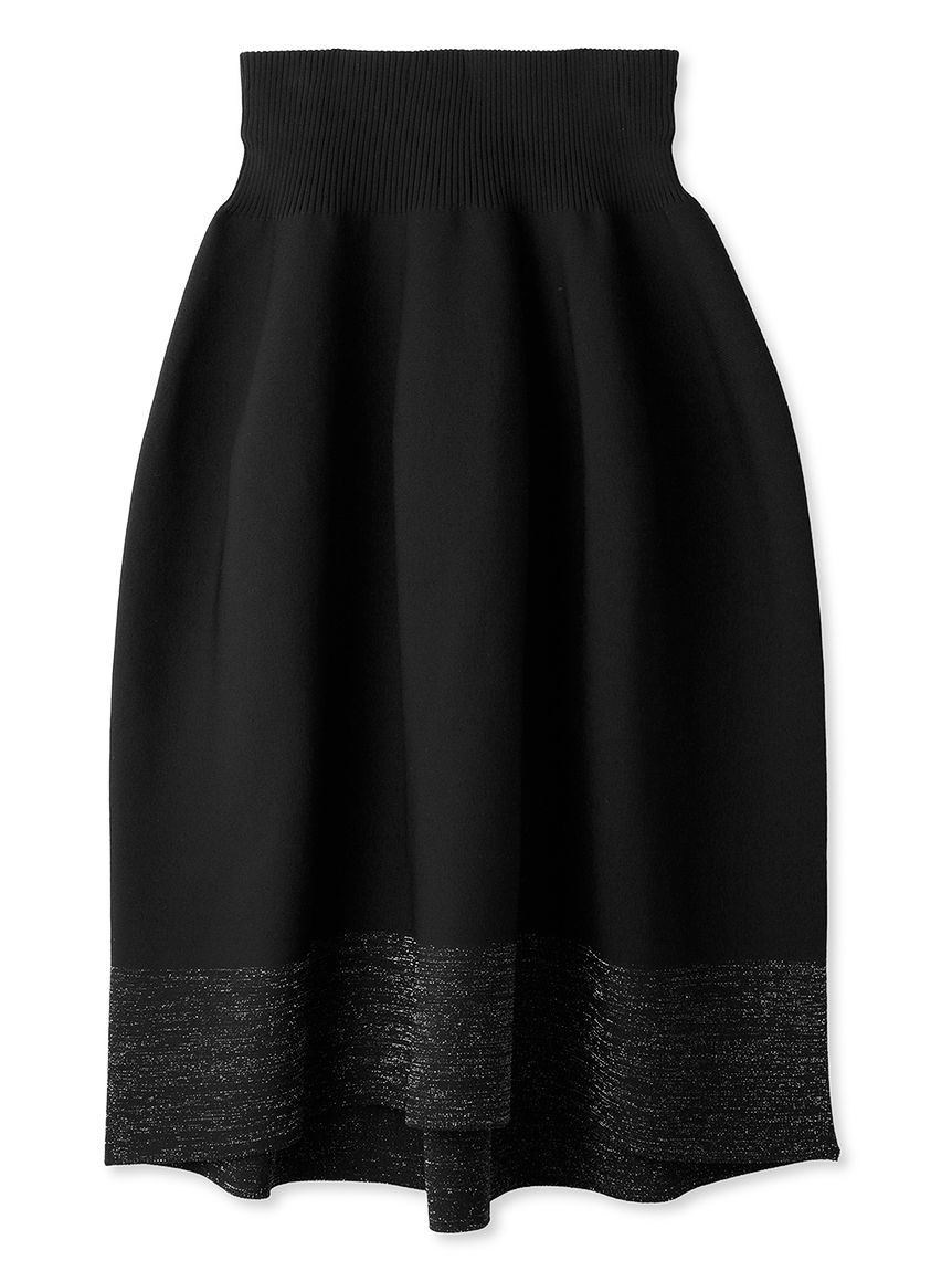 布帛ライクフレアニットスカート|Mila Owen(ミラオーウェン)の通販
