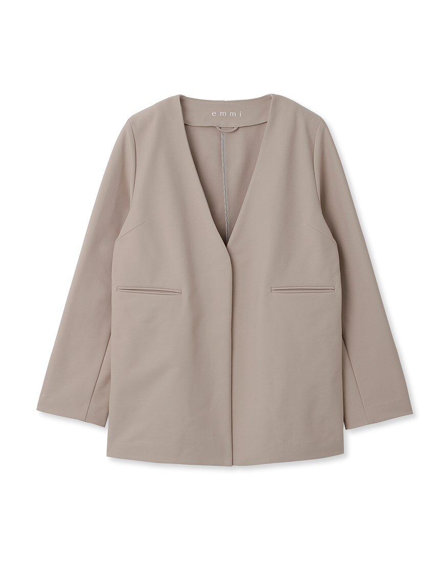 emmi atelier】ワンダーシェイプノーカラージャケット|emmi(エミ)の 