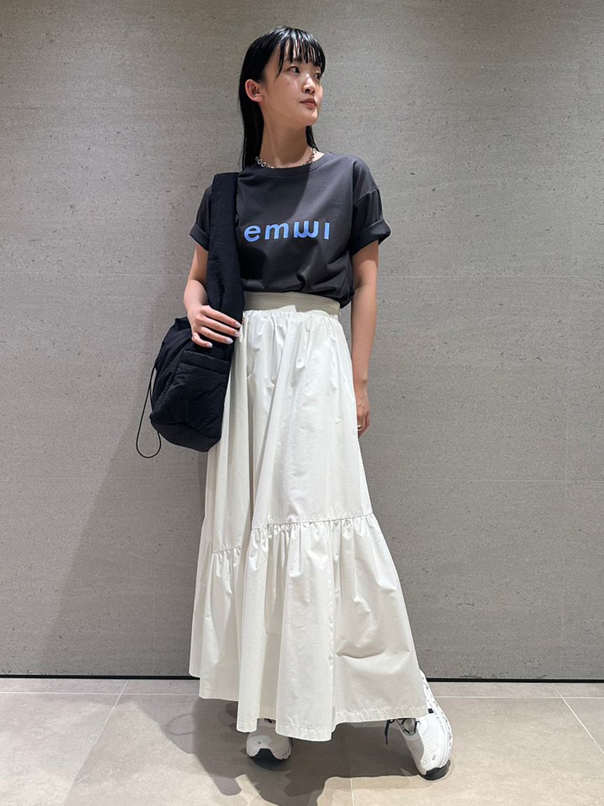 emmi atelier】ウエスト切り替えティアードスカート|emmi(エミ)の通販