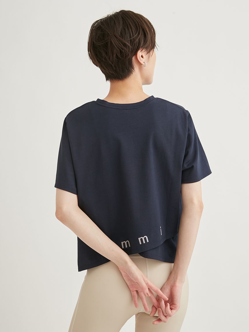 emmi yoga】FILAコラボTシャツ|emmi(エミ)の通販｜アイルミネ