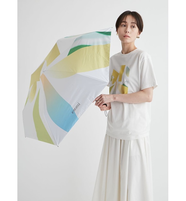 メンズファッションなら|【エミ/emmi】 【emmi×chisato tatsuyama】晴雨兼用折りたたみ傘
