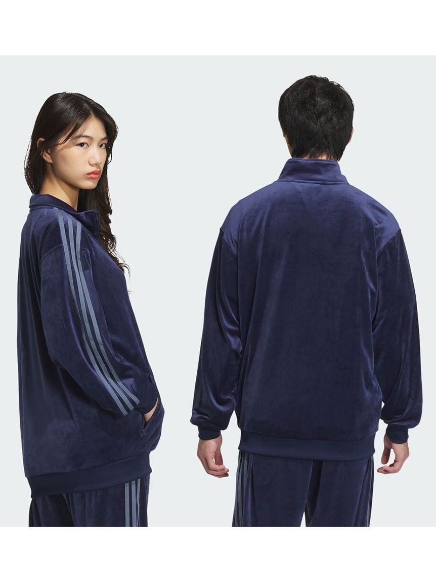 adidas Originals】BECKENBAUER VELOUR TRACKTOP(ブルゾン)｜アウター｜emmi（エミ）の通販サイト 【公式】