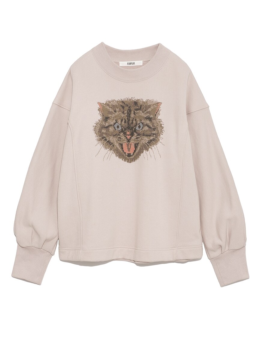 豪華ラッピング無料トップスfurfur ハーフプリント スウェット dellastrada.ph