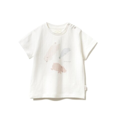 旭山動物園 ペイントアニマル Baby Tシャツ Gelato Pique ジェラート ピケ の通販 アイルミネ