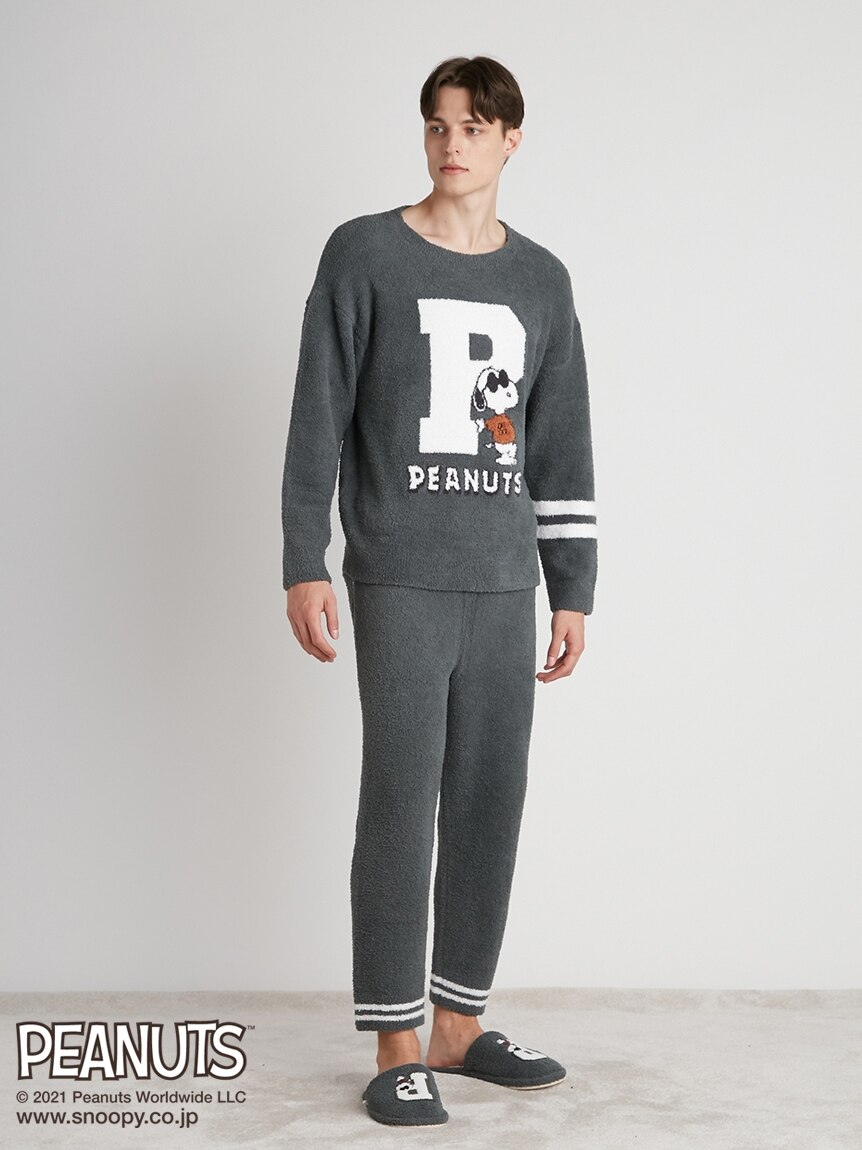 ONLINE限定】【HOMME】【PEANUTS】カレッジプルオーバー|gelato pique