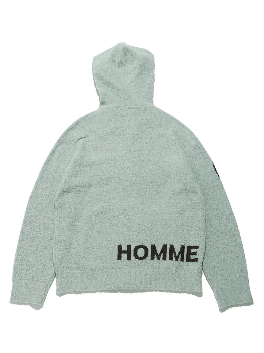 【HOMME】エアモコビッグロゴパーカ