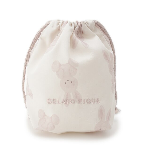 KIDS】【ONLINE限定】ぬいぐるみ柄巾着3点セット|gelato pique(ジェラート ピケ)の通販｜アイルミネ
