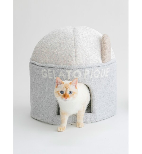 【ジェラート ピケ/gelato pique】 【CAT&DOG】【販路限定商品】ベビモコカップアイス型ハウス