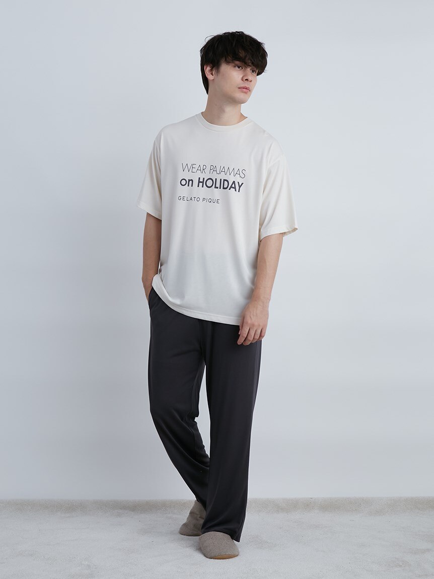 ジェラートピケ⭐️新品【UNISEX】ワンポイントロゴＴシャツ\u0026