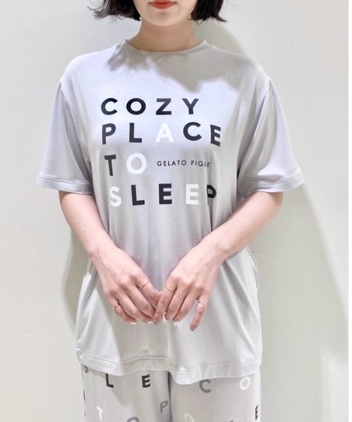 公式】 【UNISEX】レーヨンロゴワンポイントTシャツ＆ロングパンツSET