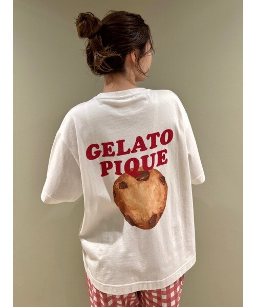 バックプリントTシャツ|gelato pique(ジェラート ピケ)の通販｜アイルミネ