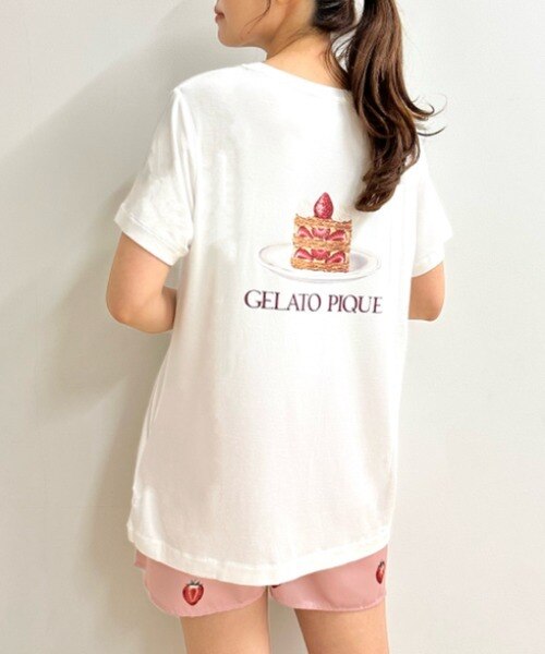 ストロベリーワンポイントTシャツ|gelato pique(ジェラート ピケ)の