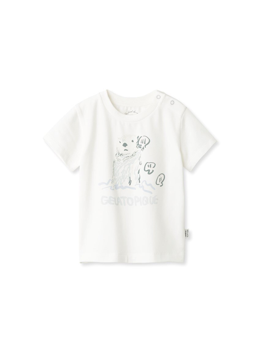 BABY】ラッコワンポイントTシャツ|gelato pique(ジェラート ピケ)の