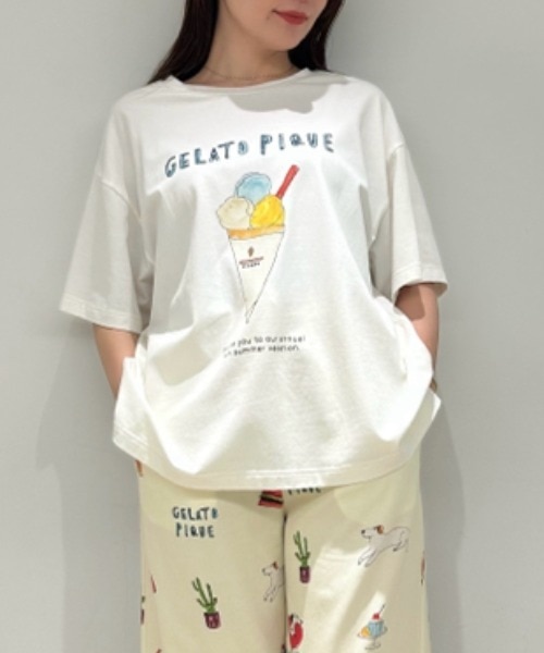 バケーションワンポイントTシャツ|gelato pique(ジェラート ピケ)の