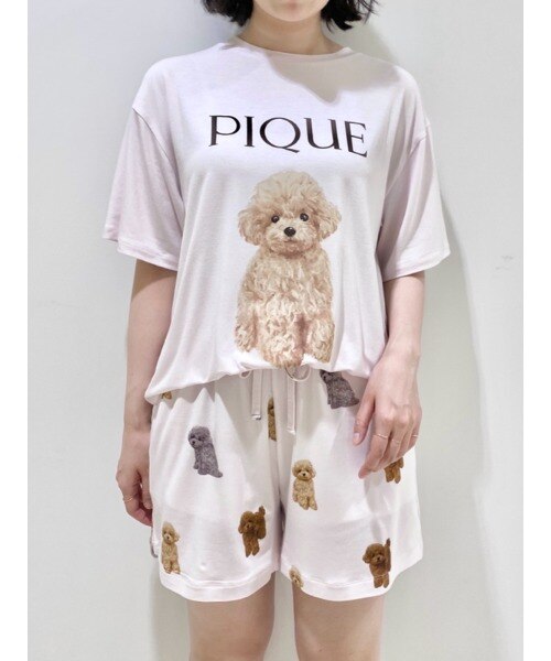 トイプードル柄ショートパンツ|gelato pique(ジェラート ピケ)の通販