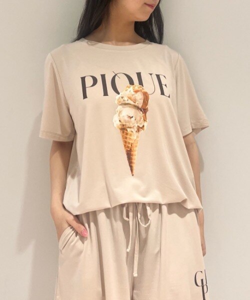 COOLレーヨンアイスロゴTシャツ|gelato pique(ジェラート ピケ)の通販
