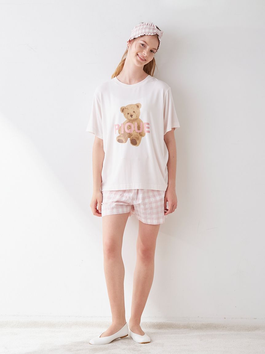 PIQUEベア柄ワンポイントＴシャツ|gelato pique(ジェラート ピケ)の