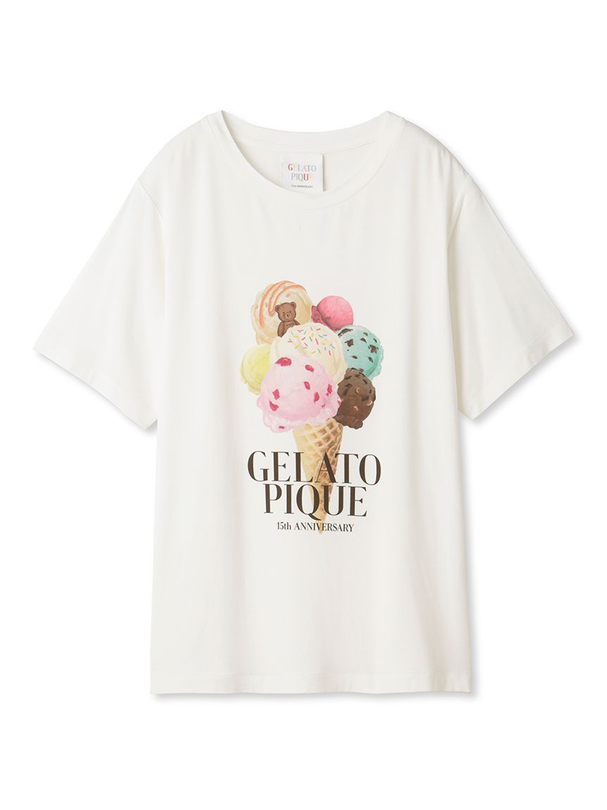 15th】ワンポイントTシャツ|gelato pique(ジェラート ピケ)の通販