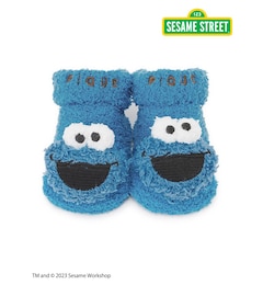 【SESAME STREET】【BABY】クッキーモンスターソックス