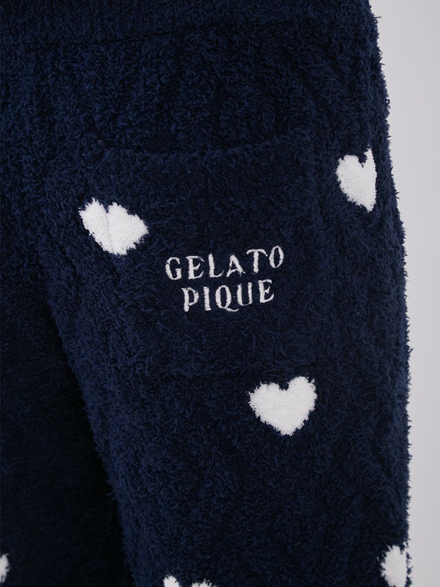 HOLIDAY】【HOMME】ハートジャガードロングパンツ|gelato pique