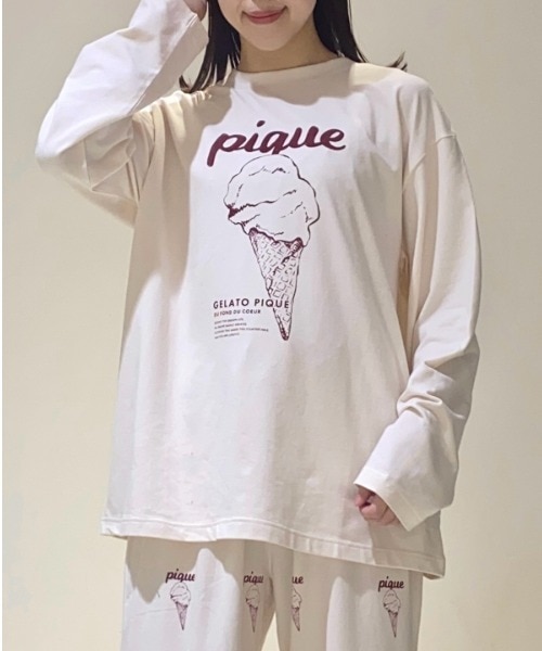 UNISEX】ワンポイントロンT|gelato pique(ジェラート ピケ)の通販