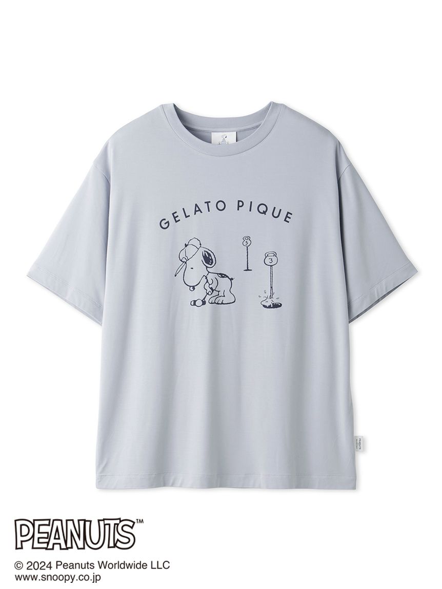 PEANUTS】【HOMME】ワンポイントTシャツ|gelato pique