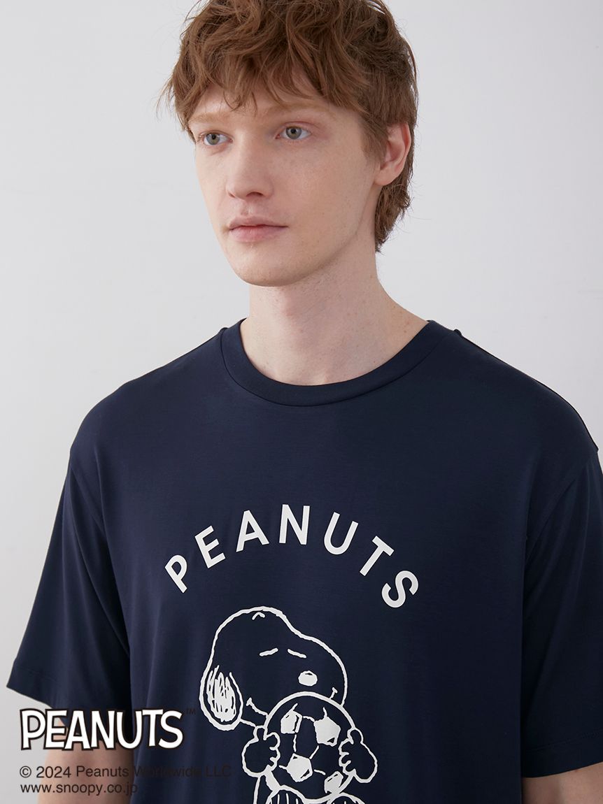 PEANUTS】【HOMME】ワンポイントTシャツ|gelato pique