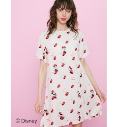 【販路限定商品】 Minnie/プリントワンピース