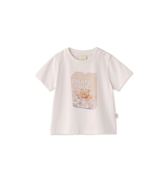 【BABY】シリアルベアワンポイントTシャツ